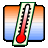 CPU temperature and system information utility icon